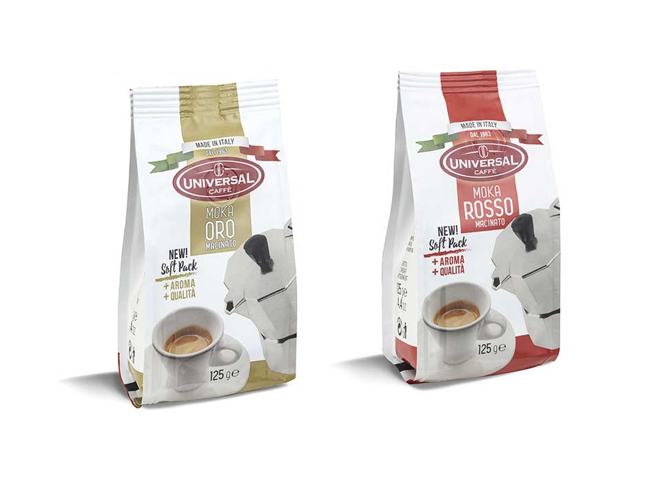 Soft pack e nuovi pack size, le innovazioni di prodotto da #UniversalCaffe.