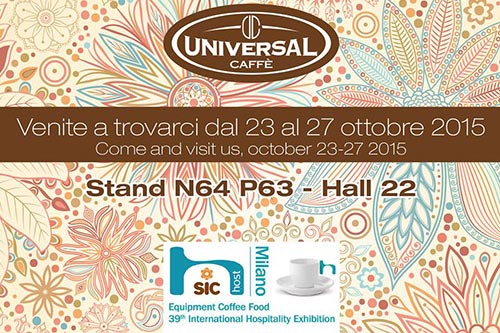 Fiere: Universal al Salone Internazionale del Caffe', ecco le novità